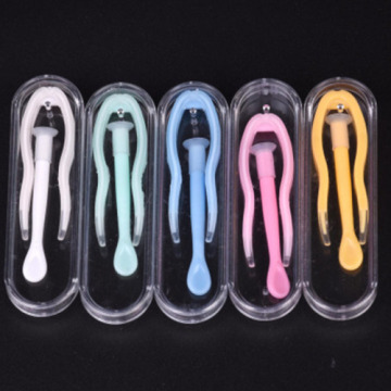 Colorful Contact Lenses Inserter Tweezers Remover Suction Stick Eyes Care Tool Kit Clip Contact Lenses Inserter