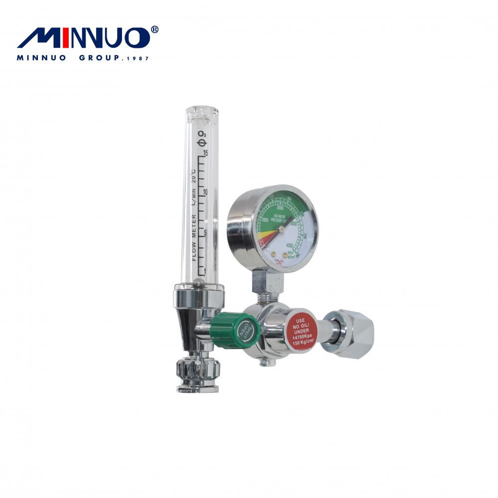 Low cost oxygen regulator gauge