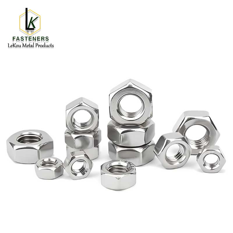 18-8 stainless steel SAE hex nuts