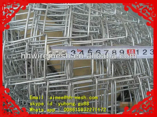galvanized chain link fence(factory)