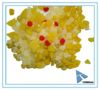 Canned Fruit Cocktail in Syrup