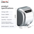 Parlak Paslanmaz Çelik Hijyenik El Kurutma Makinesi