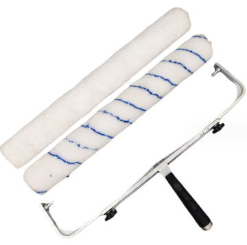 Aluminiumlegierung Griff Mikrofaser Polyester Walzenpinsel für die Wandmalerei