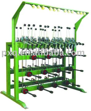 Multi-head constant tension pay-off machine