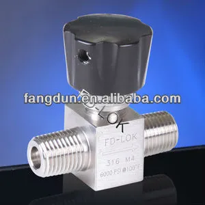 Integral Bonnet Barstock Needle Valve, Instrumentation Valve