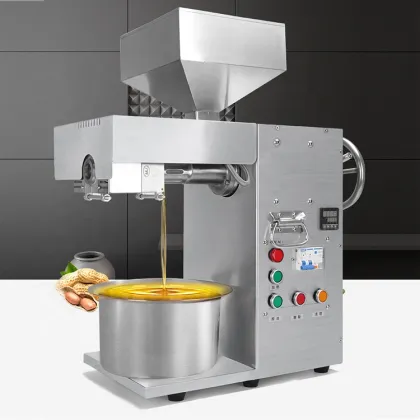 Food Grade Stainless Steel Cold Press Peanut Oil Press Machine