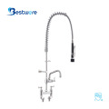 Lead Free Stainless Steel Single Handle Kitchen Faucet