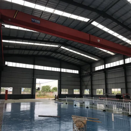 steel structure shed light weight metal building