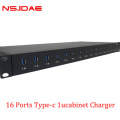 16 ports USB 1U chargeur de charge rapide