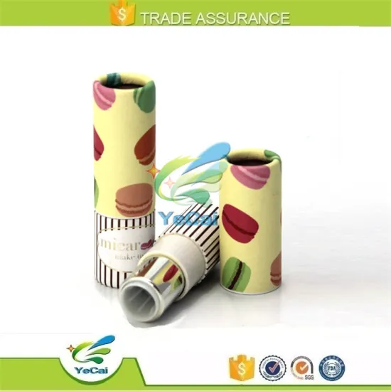 Premium paper lip balm container box packaging in Guangzhou
