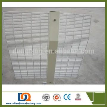 358 anti climb metal security fencing with full Accessories