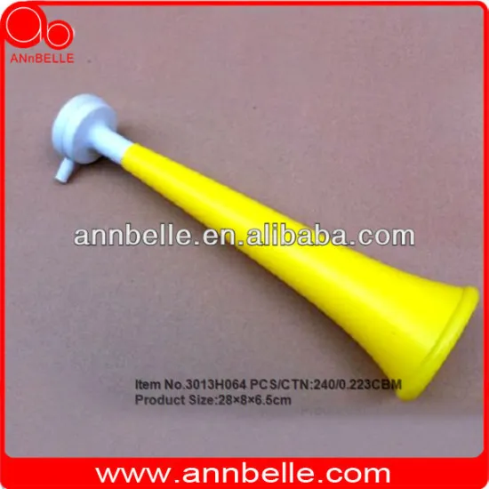 New design mini vuvuzela plastic horn air horn