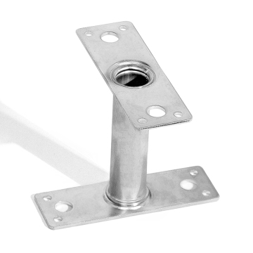 Stainless Steel Bracket: Primary Color Metal, Side Hanging, Two-Sided Connection for Light Box Material