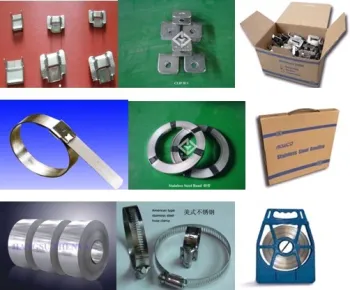 AISI ss304 ss316L strapping band buckle for packing