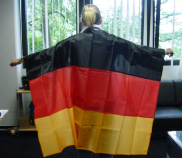 Werbe-Cape-Flagge