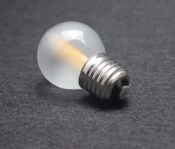small globe lamp G45 frosted glass led filament bulb