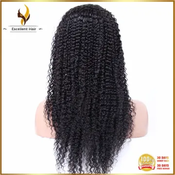 Cheap fashionable china factory virgin remy mongolian hair kinky curly lace wig
