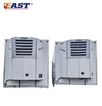 EAST 40Ton Refrigerated Truck Semi Trailer with Skeletal Container