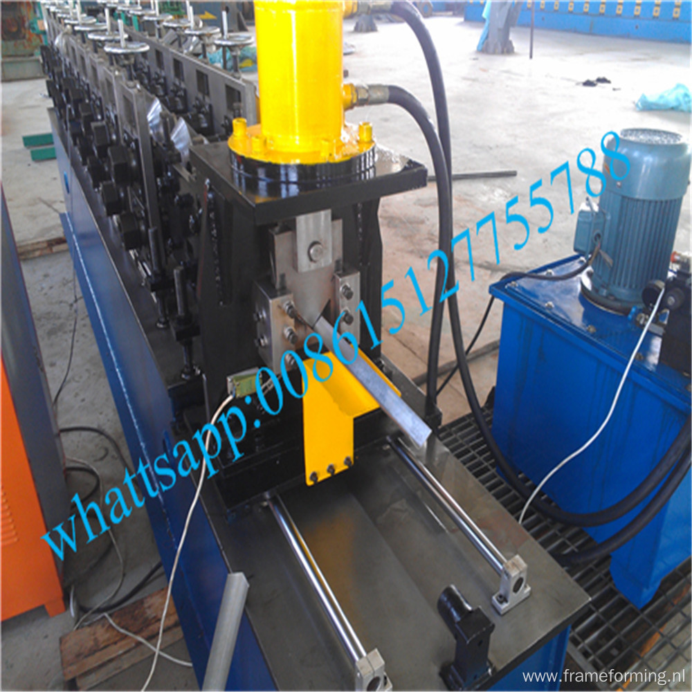 Wall angle roll forming machine for thickness to 3.5mm