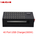 USB -laddningsstation 40 Multi -portar