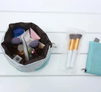 Drawstring Makeup pouch Toiletry Bags