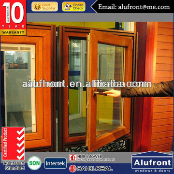 Aluminum Clad Wood Glass Casement Window for Sale