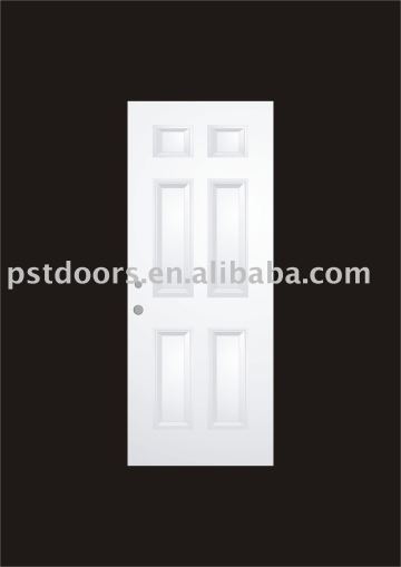 galvanized interior door,powder coated metal door