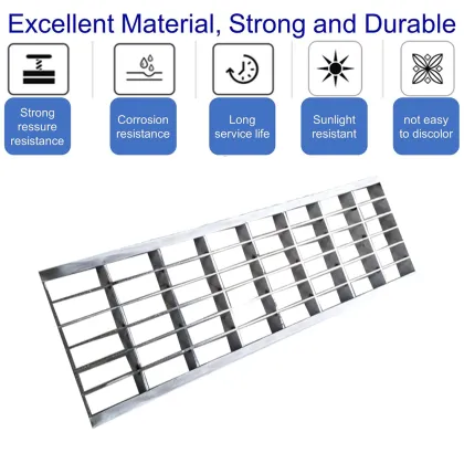 Stainless Steel Grating Perforated Walkway Bridge Composite Ramp