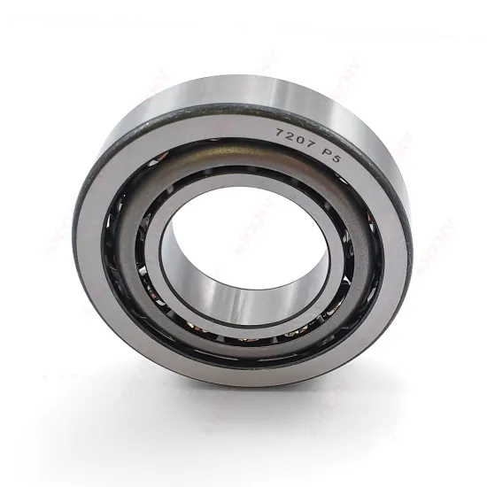 7207 P5 Chrome Steel HXHV Angular Contact Ball Bearing 35x72x17mm