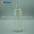 170ml/6oz Clear Glass Round Art Deco Alcohol Bottles/ Liquor & Spirit Bottles/ Red Wine Bottles with Aluminum Caps