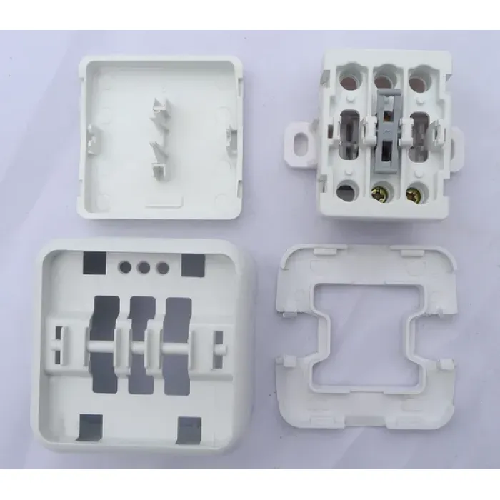 Sakelar Pemasangan Permukaan 1 Gang 1 Arah S7001