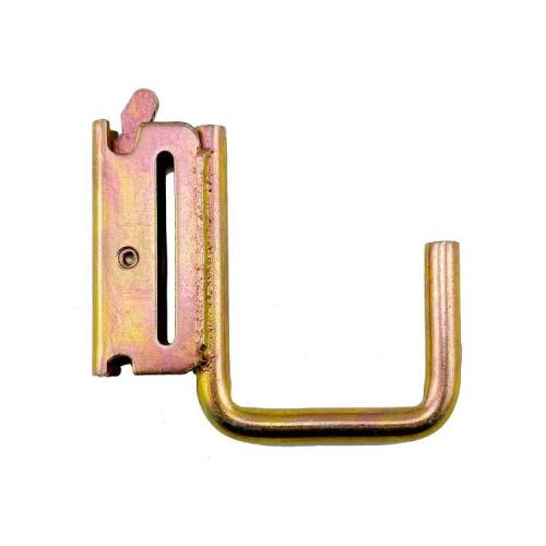 Sistema E-Track de 2" de ancho y 6" de profundidad con ganchos dobles en forma de J