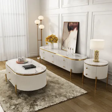 Modern Living Room Furniture Table Set