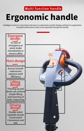 Beiqiang Hydraulic Stacker Pallet - 2 Ton Electric Stacker