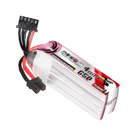 CODDAR 650mAh/850mAh 4S 14.8V 80C LiPo Battery for FPV Drones and Airplanes