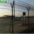 High Security Airport Fence with Razor Barbed Wire