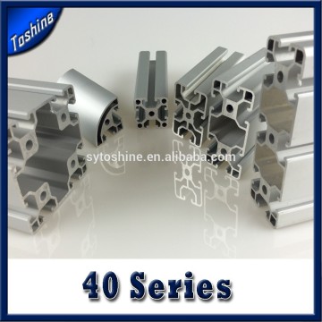 assembling line modular aluminum profile industry fair using