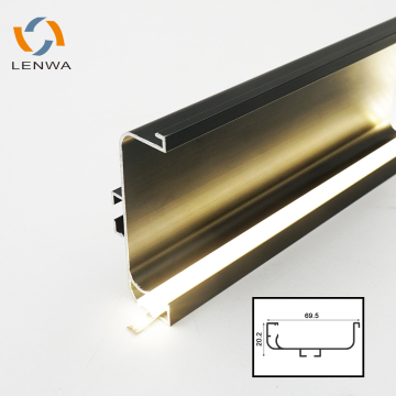 LENWA Aluminium Gola Shape LED DOIRLES BANDLES لمجلس المطبخ - وصول جديد