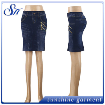 Ladies sex jeans skirt