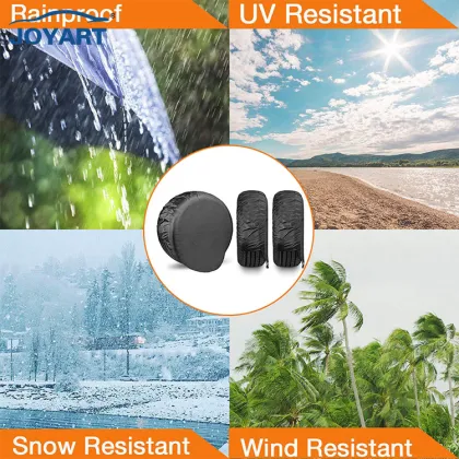 High Quality Durable Tire Covers & Protectors for RV and Spare Tires