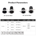 Synno világítás 7W 12W állítható downlight modell SL-CL1L