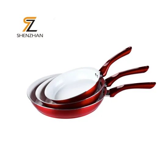Essential Kitchen Utensils and Cookware: Fry Pans, Forged Aluminum Skillets, Non-Stick Ceramic Frying Pan