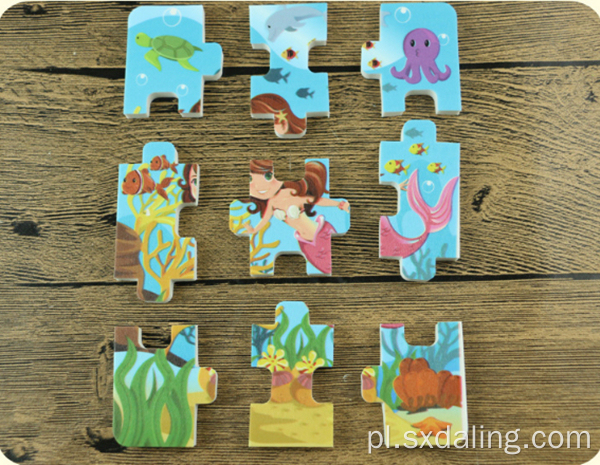 3D Mermaid Princess Puzzle Gumka