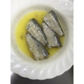 Sardinha enlatada em salmoura com óleo vegetal