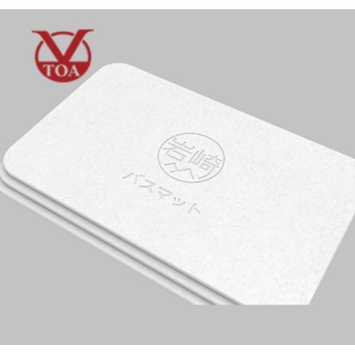 Printing Eco friendly Water Absorb Diatomite Bath Mat