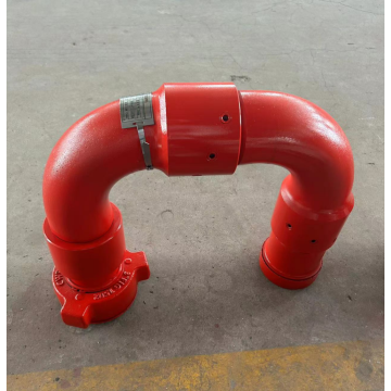 Curva flexível 1502-10 de alta pressão de 2 polegadas