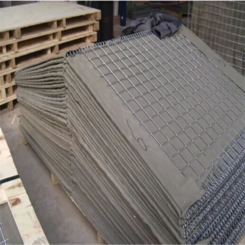 Flood control hesco barriers