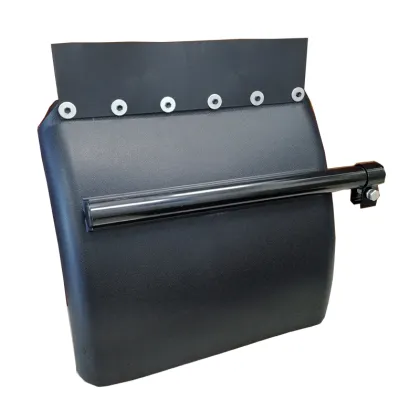 Black Plastic Quarter Fenders for Freightliner Cascadia Heavy Trucks