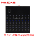 Estación de carga USB de 80 puertos 600W