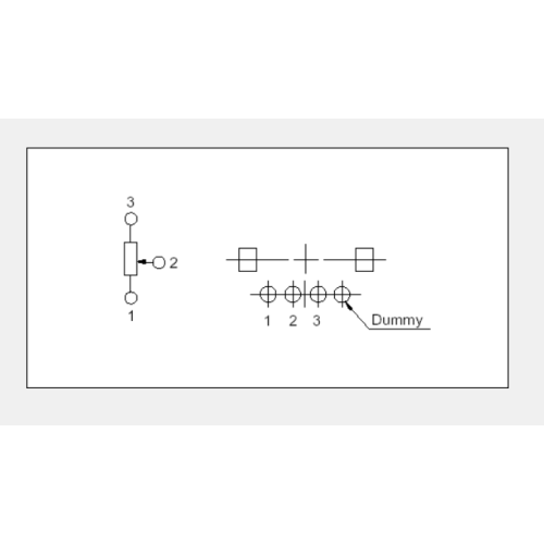 Drehpotentiometer der Serie RK11K